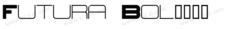 Futura Bol字体转换